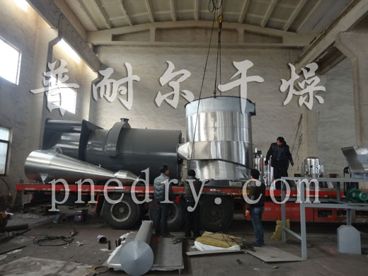 二氧化硅閃蒸干燥機(jī)發(fā)貨現(xiàn)場